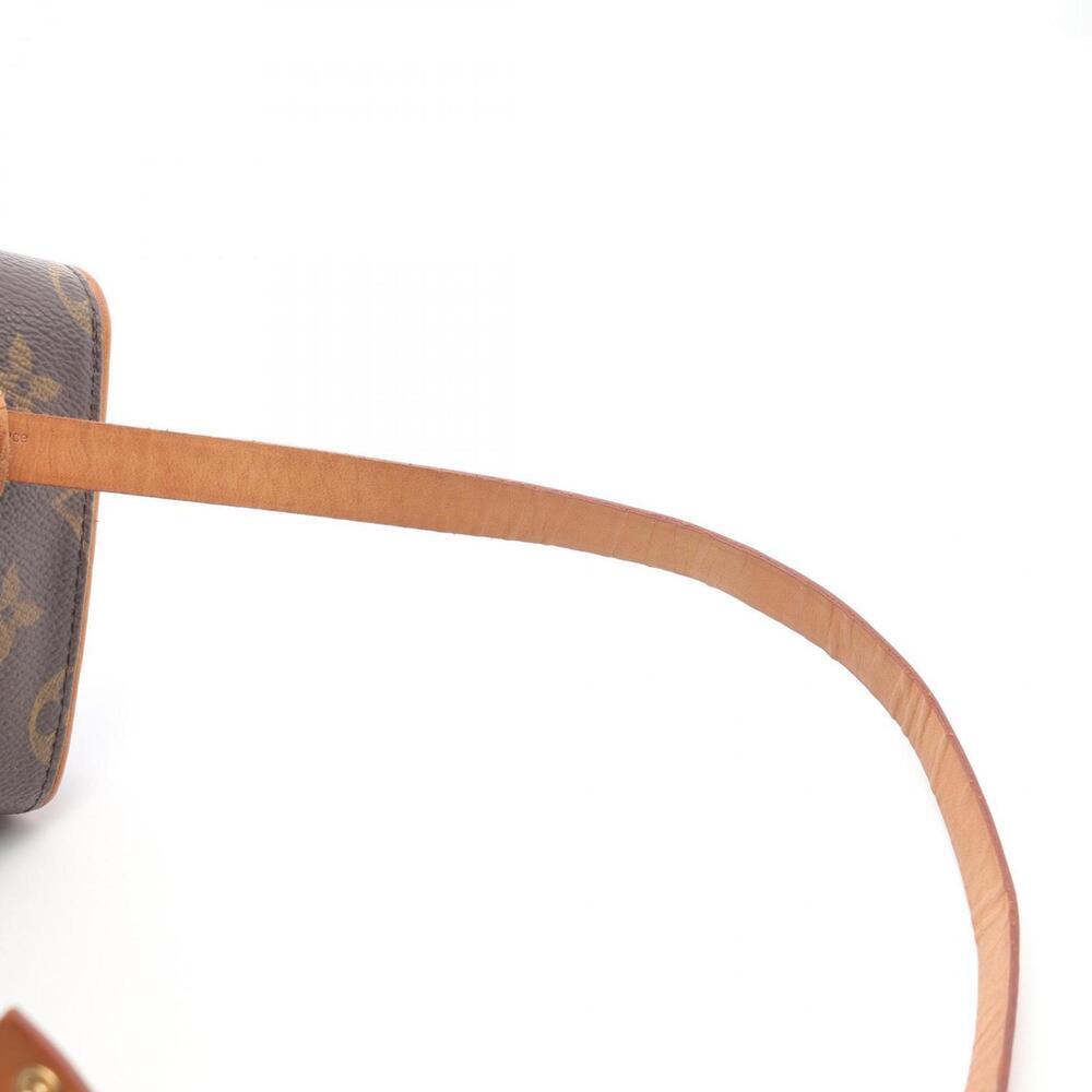 LOUIS VUITTON Brown Monogram Leather Pochette Fanny Pack - Picture 12 of 13